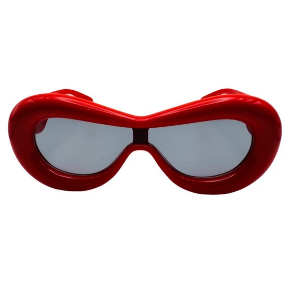 6186 | Red Futuristic Sunglasses - Picture 1 of 5